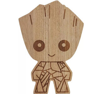 Marvel Eat The Universe Guardians of the Galaxy Groot Cutting Board NWT
